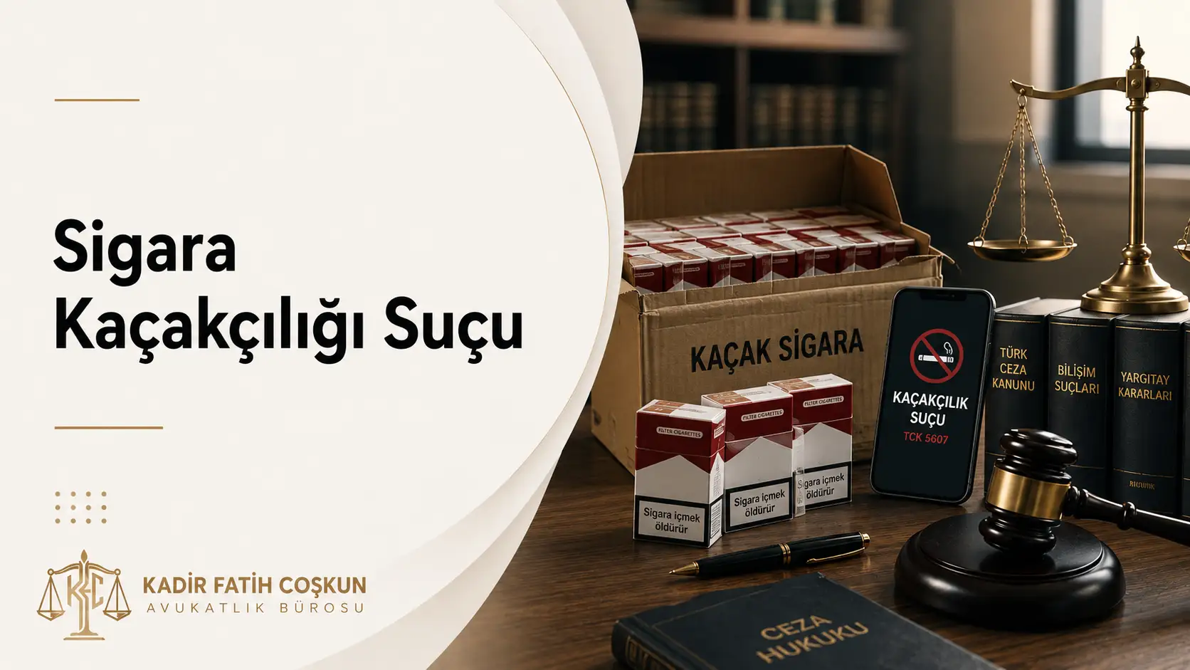 Sigara Kaçakçılığı Suçu ve Cezası (5607 Sayılı Kanun) | Adana Kaçakçılık Avukatı Rehberi