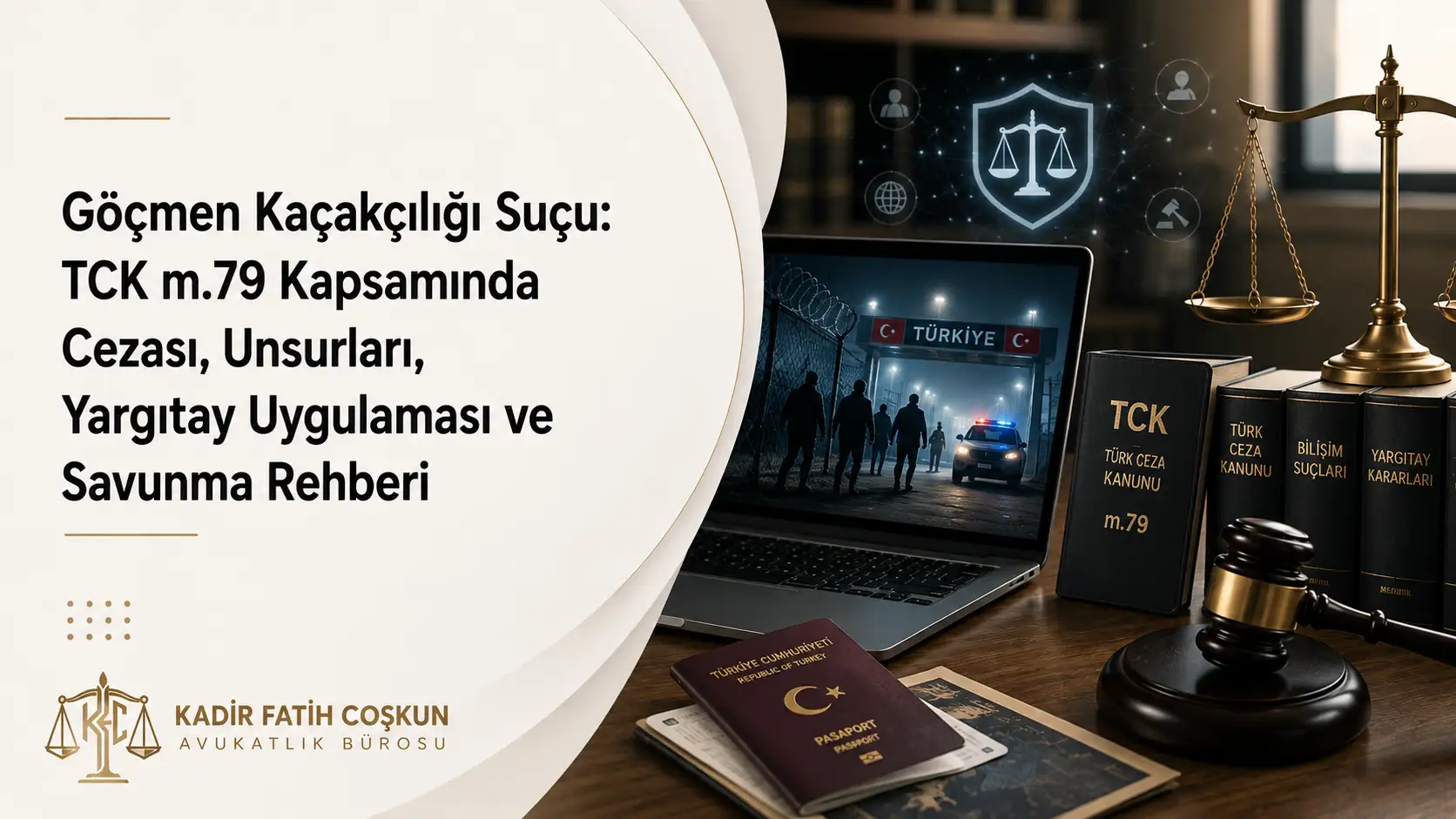 Göçmen Kaçakçılığı Suçu: TCK m.79 Kapsamında Cezası, Unsurları, Yargıtay Uygulaması ve Savunma Rehberi