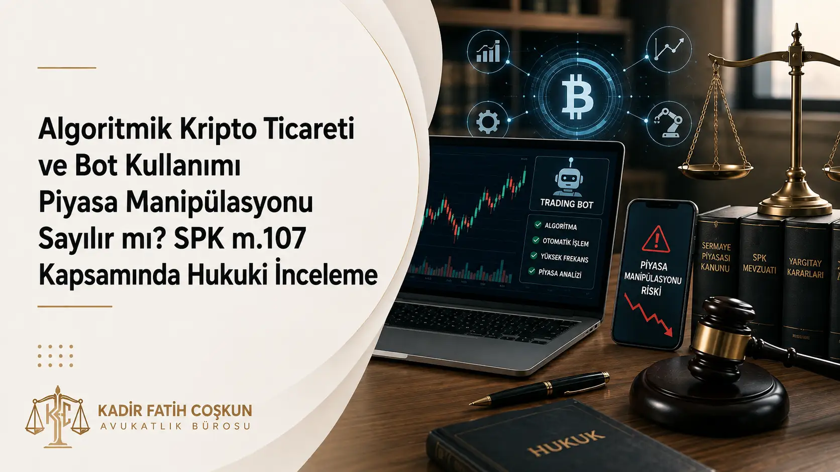Algoritmik Kripto Ticareti ve Bot Kullanımı Piyasa Manipülasyonu Sayılır mı? SPK m.107 Kapsamında Hukuki İnceleme